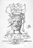 Ilustracja 7 z teki les songes... by Salvador Dalí, litografia, papier, offered Nov 2003