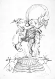 Ilustracja 24 z teki les songes... by Salvador Dalí, litografia, papier, offered Nov 2003