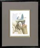 Salvador Dalí, Oszuści, drzeworyt, papier