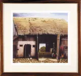 Jacek Yerka, Miejsca Filipa, 1993, serigrafia, papier