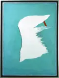 Marzec 1999 (12/99) by Stanisław Fijałkowski, 1999, olej, płótno, sold Nov 2003