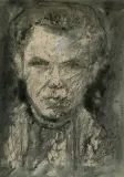 Alfred Lenica, Autoportret, lata 40.
