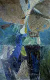 Zbigniew Jaskierski, Pejzaż, 1964, olej, płótno