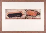 Jacek Sroka, 1982, datowany 1985, akwaforta, akwatinta, papier