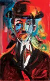 Jan Naliwajko, Portret, 1964, olej, płótno