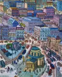 Edward Dwurnik, Plac Trzech Krzyży
