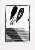 Stanisław Fijałkowski, Anioł z 68 roku, 1998, serigrafia, papier