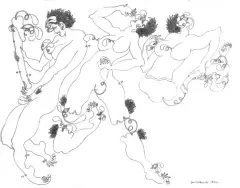 Bez tytułu by Jan Dobkowski, 1993, ołówek, papier, sold Jun 2003