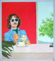 Łukasz Korolkiewicz, Incognito, 1976, olej, płótno