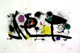 Bez tytułu by Joan Miró, litografia, papier, offered Jun 2003