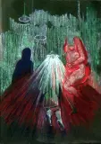 Jacek Waltos, Z cyklu Pieta w trójnasób, 1977, pastel, papier