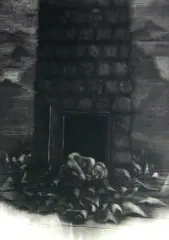Marta Kremer, Chłód, 1969, mezzotinta