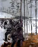 Jacek Malczewski, Powstańcy w boju
