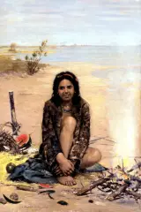 Cyganka by Antoni Kozakiewicz, 1909, olej, płótno, sold Jun 2003
