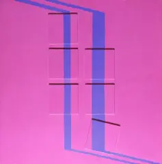 Relief by Henryk Stażewski, 1979, akryl, płyta pilśniowa, sold Jun 2003
