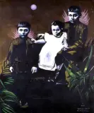 Antoni Fałat, W pustyni i w puszczy, 1989, olej, płótno
