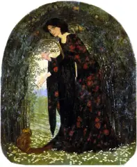 KONCERT by Edward Okuń, ok. 1911, olej, płótno naklejone na tekturę, sold Mar 2003