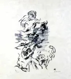 Oskar Kokoschka, Scena z Eskulapem
