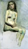 Stanisław Wyspiański, Akt siedzącej kobiety
