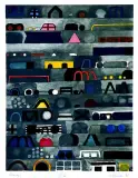 Magazyn by Jan Tarasin, 1996, serigrafia, papier, sold Nov 2002