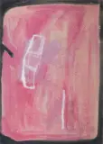 Teresa Pągowska, BEZ TYTUŁU, 1960, gwasz, akwarela, pastel, papier