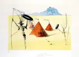 "Gad" z cyklu Dwanaście plemion Izraela by Salvador Dalí, 1972, litografia, papier, sold Oct 2002