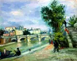 Jakub (Jacques) Zucker, Schody na nadbrzezu obok Pont-Neuf