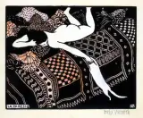 Lenistwo (La Paresse) by Félix Vallotton, 1896, drzeworyt, papier, sold Jun 2002