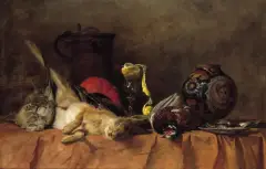 August Rieper, Martwa natura, 1897, olej, płótno