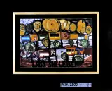 LASS SIE LEBEN by Friedensreich Hundertwasser, 1972-1973, litografia, papier, sold Jun 2002