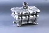 Cukiernica by Autor nierozpoznany, koniec XIX w., srebro, sold Jun 2002