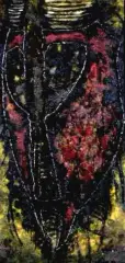 Rajmund Ziemski, Bez tytułu, 1964, olej, płótno