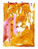 Multipl z autografem by Joseph Beuys, 1965, druk offsetowy, karton, sold Apr 2002