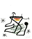 Bukiet marzeń by Joan Miró, 1967, litografia, papier, sold Apr 2002