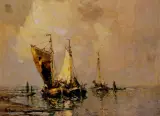 Rudolf Priebe, Kutry przy brzegu