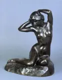 Rudolf Ziesenis, Akt, ok. 1920, brąz