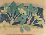 KWIATY WIŚNI, OK. 1895 by Stanisław Wyspiański, pastel, papier naklejony na tekturę, sold Dec 2001