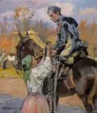 Wojciech Kossak, Ułan i dziewczyna