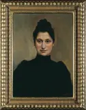 Teodor Axentowicz, Portret młodej kobiety