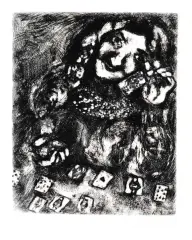 Kabalarka by Marc Chagall, inna, sold Dec 2001