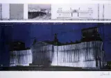OPAKOWANY REICHSTAG – PROJEKT DLA BERLINA, by Christo i Jeanne-Claude Javacheff, offset barwny, papier, sold Nov 2001