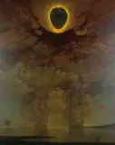 BEZ TYTUŁU by Zdzisław Beksiński, 1972, akryl, płyta pilśniowa, sold Nov 2001