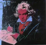 Andy Warhol, BEETHOVEN, 1987, serigrafia, papier