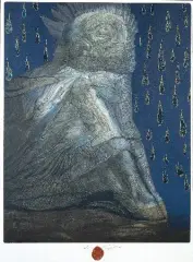 Ernst Fuchs, Agnus Mysticus, litografia