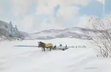 Rafał Malczewski, Zaprzęg na śnieżnej polanie