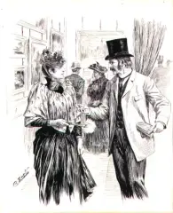 Carl Zopf, W galerii obrazów, mieszana