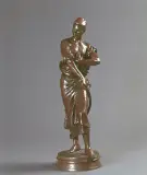 Georges-Charles Coudray, Arab z szablą, brąz patynowany