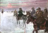 Jerzy Kossak, Odwrót spod Moskwy