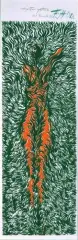 Żywiołem opętanie by Andrzej Fogtt, tempera, papier, sold Nov 2000