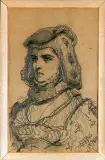 Jan Matejko, Dama w renesansowym stroju - Królowa Bona (?)